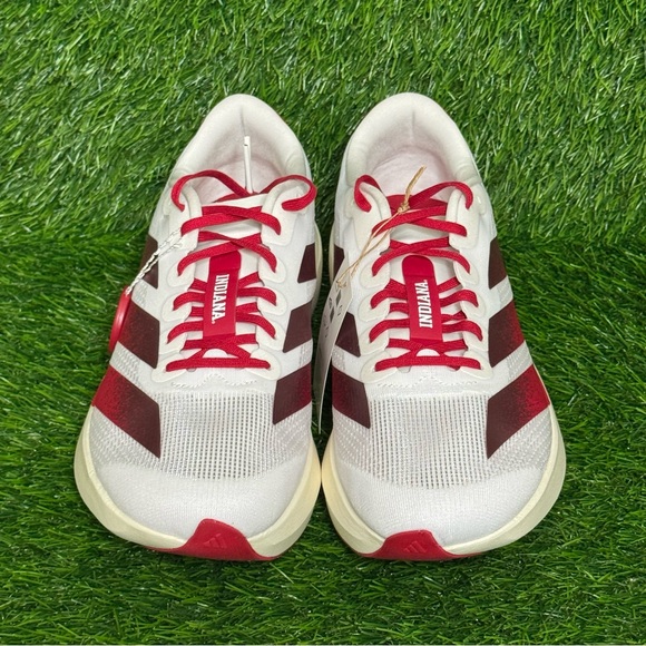 Size 9 - Mens Adidas NCAA x Adizero EVO SL Indiana Hoosiers IU Sneakers - JQ4576 - Picture 3 of 9